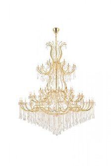 Maria Theresa 84 light Gold Chandelier Clear Royal Cut Crystal (758|2800G120G/RC)