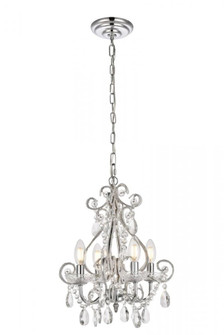 Kato Collection Pendant D12.6 H16.3 Lt:4 Chrome Finish (758|LD5018D12C)