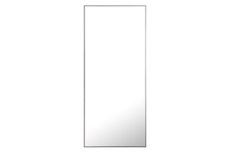 Metal Frame Rectangle Mirror 30 Inch Silver (758|MR4086S)