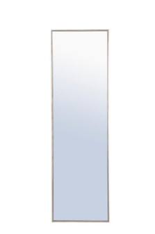 Metal frame Rectangle Mirror 18 inch Silver (758|MR4083S)
