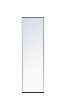 Metal frame Rectangle Mirror 18 inch Black (758|MR4081BK)