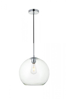 Baxter 1 Light Chrome Pendant With Clear Glass (758|LD2224C)