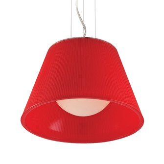 RIBO,1LT PENDANT,SMALL,CHR/RED (4304|23067-028)