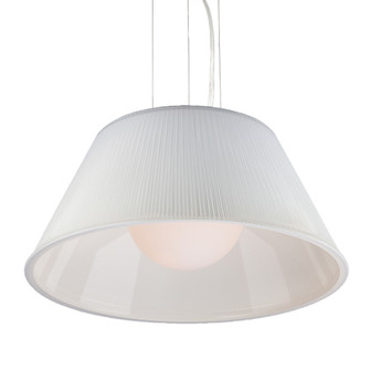 RIBO,1LT PENDANT,LARGE,CHR/WHT (4304|23068-049)