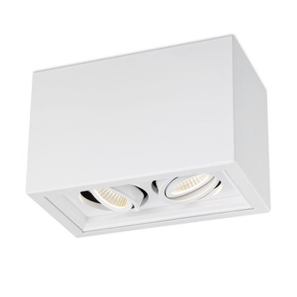 Santo, 2LT LED Flushmnt, 22w, Wht (4304|32688-016)