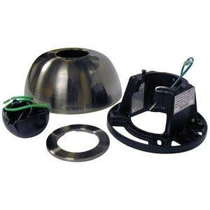 Ceiling Fan Sloped Ceiling Kit - 1-inch - Brushed Nickel (90|SCK1-52BN)