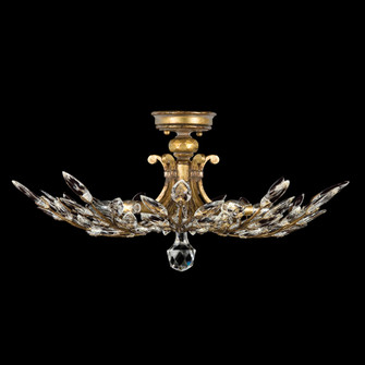 Crystal Laurel 28''W Round Semi-Flush Mount (97|776240ST)