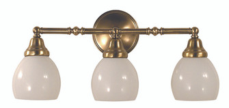 3-Light Antique Brass Sheraton Sconce (84|2429 AB)