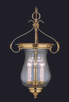 3-Light Polished Brass Jamestown Foyer Chandelier (84|7573 PB)