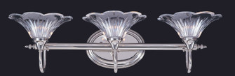 3-Light Polished Silver Geneva Sconce (84|8733 PS)