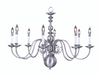 8-Light Mahogany Bronze Jamestown Dining Chandelier (84|9130 MB)