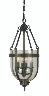 4-Light Antique Brass Hannover Mini-Chandelier (84|1014 AB)