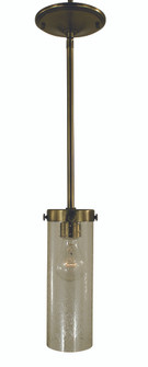 1-Light Brushed Nickel/Clear Glass Hammersmith Pendant (84|4432 BN/C)