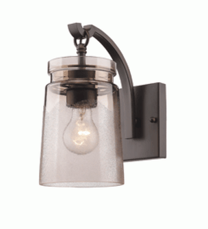 Travers 1-Light Wall Sconce in Rubbed Bronze (36|1405-1W RBZ-AG)