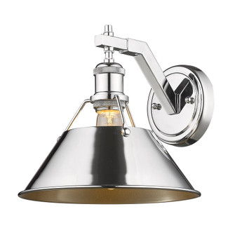 Yep by Golden Lighting Orwell 1-light Wall Sconce in Chrome (36|3306-1W CH-CH)