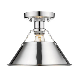 Orwell CH Flush Mount in Chrome with Chrome shade (36|3306-FM CH-CH)