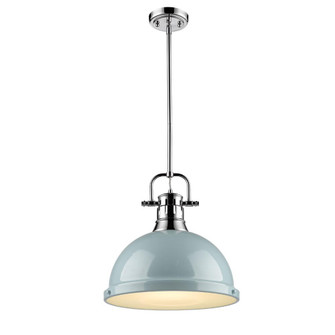 1 Light Pendant with Rod (36|3604-L CH-SF)