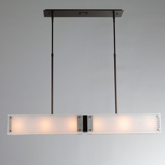 Textured Glass Linear Suspension-44 (1289|PLB0044-44-FB-FR-001-E2)