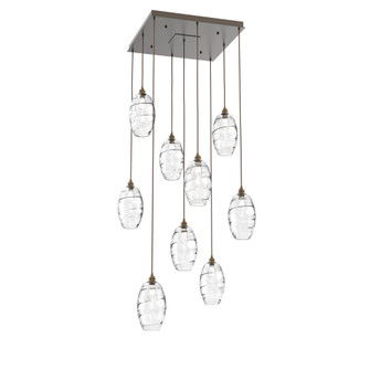 Ellisse Square 9pc Multi-Pendant (1289|CHB0035-09-FB-OC-C01-E2)
