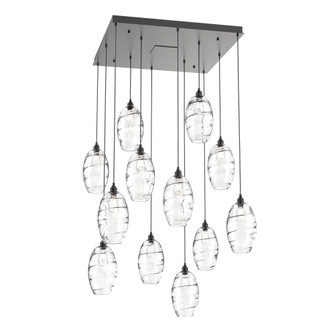 Ellisse Square 12pc Multi-Pendant (1289|CHB0035-12-MB-OC-C01-E2)