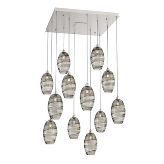 Ellisse Square 12pc Multi-Pendant (1289|CHB0035-12-BS-OS-C01-E2)