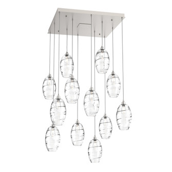 Ellisse Square 12pc Multi-Pendant (1289|CHB0035-12-BS-OC-C01-E2)