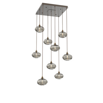 Coppa Square 9pc Multi-Pendant (1289|CHB0036-09-FB-OS-C01-E2)