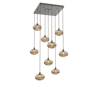 Coppa Square 9pc Multi-Pendant (1289|CHB0036-09-FB-OB-C01-E2)