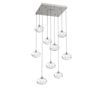 Coppa Square 9pc Multi-Pendant (1289|CHB0036-09-BS-OC-C01-E2)