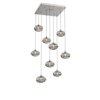 Coppa Square 9pc Multi-Pendant (1289|CHB0036-09-BS-OS-C01-E2)