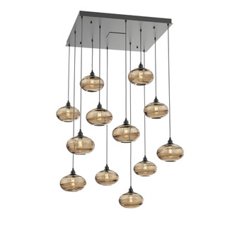 Coppa Square 12pc Multi-Pendant (1289|CHB0036-12-MB-OB-C01-E2)