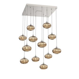 Coppa Square 12pc Multi-Pendant (1289|CHB0036-12-BS-OB-C01-E2)