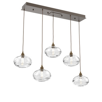 Coppa Linear 5pc Multi-Pendant (1289|PLB0036-05-FB-OC-C01-E2)