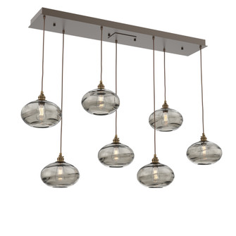 Coppa Linear 7pc Multi-Pendant (1289|PLB0036-07-FB-OS-C01-E2)