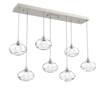 Coppa Linear 7pc Multi-Pendant (1289|PLB0036-07-BS-OC-C01-E2)
