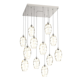 Ellisse Square 12pc Multi-Pendant (1289|CHB0035-12-BS-OA-C01-E2)