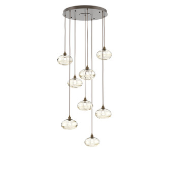 Coppa Round 8pc Multi-Pendant (1289|CHB0036-08-FB-OA-C01-E2)