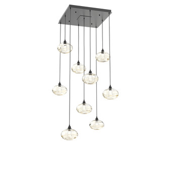 Coppa Square 9pc Multi-Pendant (1289|CHB0036-09-MB-OA-C01-E2)