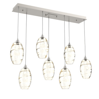 Ellisse Linear 7pc Multi-Pendant (1289|PLB0035-07-BS-OA-C01-E2)