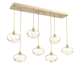 Coppa Linear 7pc Multi-Pendant (1289|PLB0036-07-GB-OA-C01-E2)