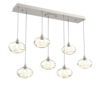 Coppa Linear 7pc Multi-Pendant (1289|PLB0036-07-BS-OA-C01-E2)