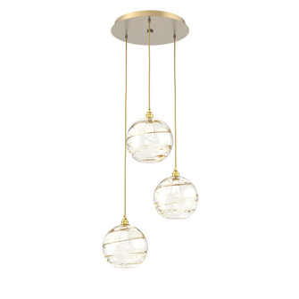 Terra Round 3pc Multi-Pendant (1289|CHB0047-03-GB-OA-C01-E2)