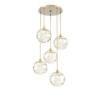 Terra Round 5pc Multi-Pendant (1289|CHB0047-05-GB-OA-C01-E2)