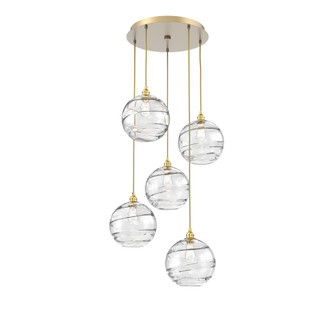 Terra Round 5pc Multi-Pendant (1289|CHB0047-05-GB-OC-C01-E2)