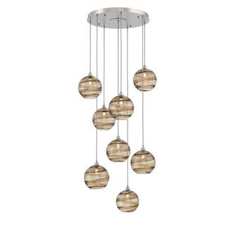 Terra Round 8pc Multi-Pendant (1289|CHB0047-08-BS-OB-C01-E2)