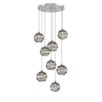 Terra Round 8pc Multi-Pendant (1289|CHB0047-08-BS-OS-C01-E2)