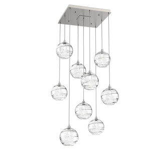 Terra Square 9pc Multi-Pendant (1289|CHB0047-09-BS-OC-C01-E2)