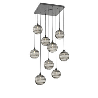 Terra Square 9pc Multi-Pendant (1289|CHB0047-09-MB-OS-C01-E2)