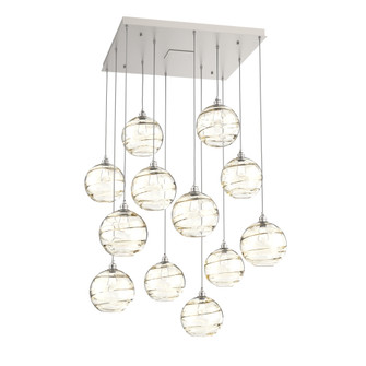 Terra Square 12pc Multi-Pendant (1289|CHB0047-12-BS-OA-C01-E2)
