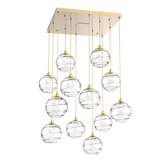 Terra Square 12pc Multi-Pendant (1289|CHB0047-12-GB-OC-C01-E2)